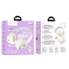Навушники HOCO Cute fun BT headphones W50 |BT5.3, AUX/TF, 12h| Milky white