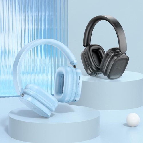 Навушники HOCO Delightful BT headphones W51 |BT5.3. AUX/TF| black