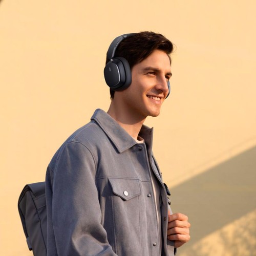 Навушники BASEUS CN Bowie H1 Pro Noise-Cancellation Wireless Headphones |BT5.3, ANC/EQ, 60-80h| (Chinese version) black