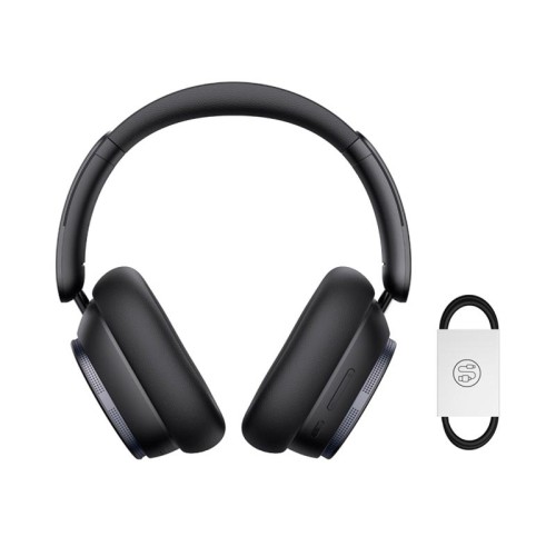 Навушники BASEUS CN Bowie H1 Pro Noise-Cancellation Wireless Headphones |BT5.3, ANC/EQ, 60-80h| (Chinese version) black