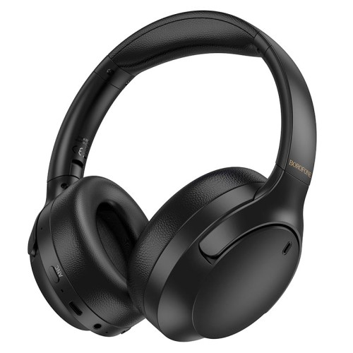 Навушники BOROFONE Prestige active noise reduction BT headphones BO31 |BT5.4,ANC, AUX/BT, 38h Max| black