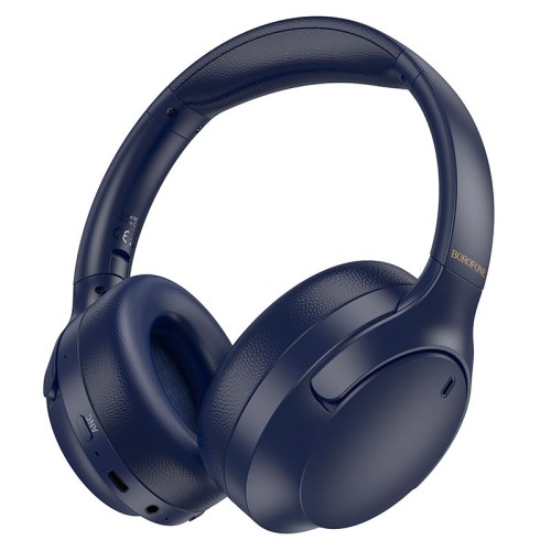 Навушники BOROFONE Prestige active noise reduction BT headphones BO31 |BT5.4,ANC, AUX/BT, 38h Max| black