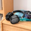 Навушники HOCO Auspicious ANC noise reduction BT headphones W35 Max |BT5.4, TF/AUX, 90h| black