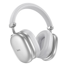 Навушники HOCO Auspicious ANC noise reduction BT headphones W35 Max |BT5.4, TF/AUX, 90h| silver