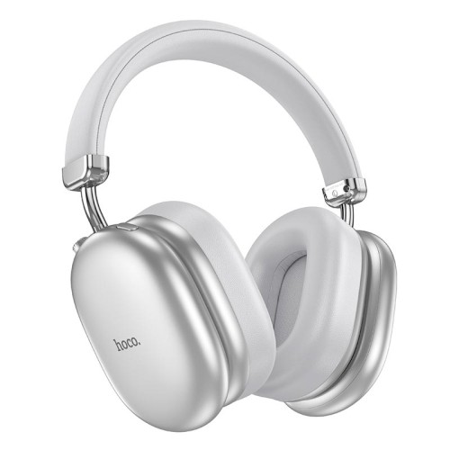 Навушники HOCO Auspicious ANC noise reduction BT headphones W35 Max |BT5.4, TF/AUX, 90h| silver