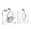 Навушники HOCO Auspicious ANC noise reduction BT headphones W35 Max |BT5.4, TF/AUX, 90h| silver