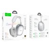 Навушники HOCO Happiness ANC noise reduction BT headphones W55 Plus |BT5.4, 65-90h, AUX/TF| silver