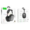 Навушники HOCO Happiness ANC noise reduction BT headphones W55 Plus |BT5.4, 65-90h, AUX/TF| silver