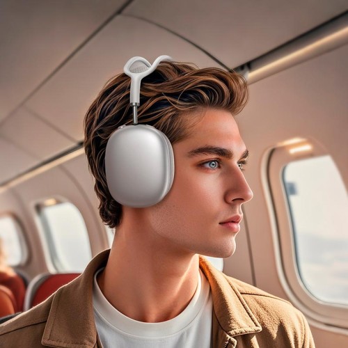 Навушники HOCO ANC BT headphones W58 |BT5.4, 40-50h, Type-C, Smart Case| grey