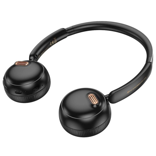 Навушники HOCO Verso retro BT headphones W62 |BT5.4, 30h| black