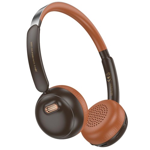 Навушники HOCO Verso retro BT headphones W62 |BT5.4, 30h| black