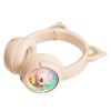 Навушники Onikuma Cat Ear Bluetooth Wireless Gaming Headset B5 |BT/AUX, Type-C, 55H, RGB| ivory