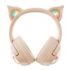 Навушники Onikuma Cat Ear Bluetooth Wireless Gaming Headset B5 |BT/AUX, Type-C, 55H, RGB| ivory