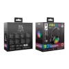 Навушники Onikuma Bluetooth Headphones with ANC Microphone B3 |BT5.3/Type-C, ANC, 38H, RGB| black