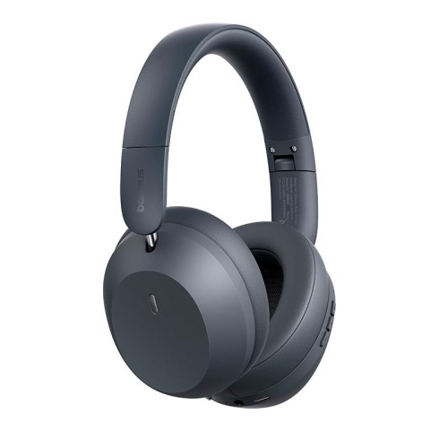 Навушники Baseus Bass 35 Max Wireless Headphones |BT5.3, 50h| grey