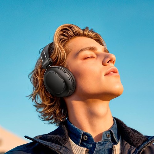 Навушники Borofone Melody BT headphones BO33 |BT5.4, AUX/TF, 18h| black