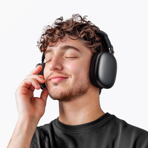 Навушники Borofone Adorable ANC BT headphones BO35 Plus |BT5.4, AUX, 32/45h| grey