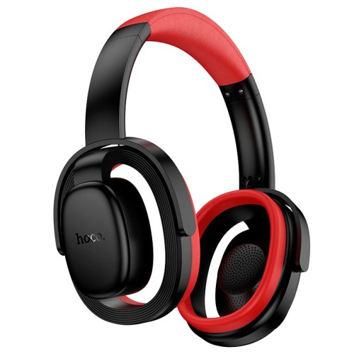 Навушники HOCO Rhyme open BT headphones W67 |BT5.4, 32h, HiFi| black-red