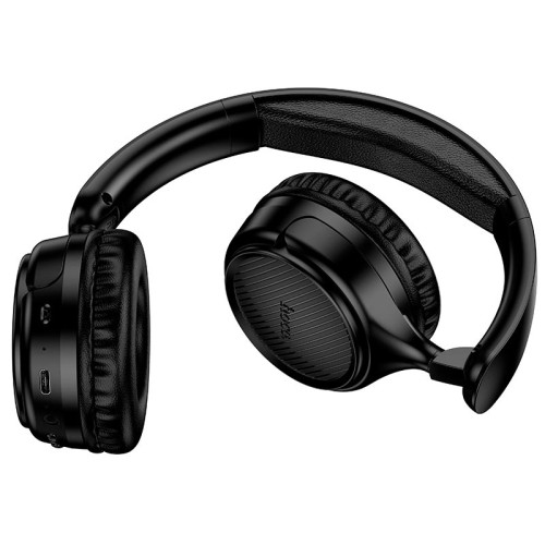 Навушники HOCO Wave BT headphones W66 ipx4 |BT5.4/AUX, 32h| black