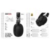 Навушники Borofone Suenos BT headset BO34 |BT5.4/AUX, 32h| black