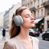 Навушники HOCO Calma ANC noise-canceling BT headphones W68 (App) |BT6.0/AUX, 32/45h, Type-C| silver