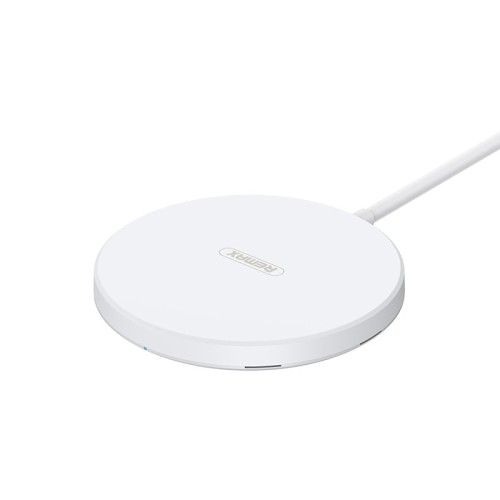 Зарядка Qi REMAX Motin Series Wireless Magnetic Fast Charger RP-W30 |15W| white
