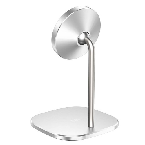 Зарядка Qi HOCO Happiness magnetic desktop wireless charger CW32 |15W| silver