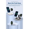 Зарядка Qi 3in1 LED Magnetic wireless charger JYD-WC101 |15W Max| black