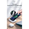 Зарядка Qi 2in1 wireless charger JYD-WC109 |15W Max, Phone/Apple-Android Watch Compatible| (Not included Watch charger) black