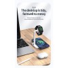 Зарядка Qi 2in1 wireless charger JYD-WC109 |15W Max, Phone/Apple-Android Watch Compatible| (Not included Watch charger) black