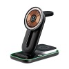 Зарядка Qi 4in1 Magnetic Wireless Charger XYJ A8 |Phone, Apple Watch, AirPods| black