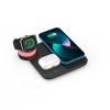 Зарядка Qi 4in1 wireless charger RGB X499 |Phone/Watch/Earphones, 15W Max| white
