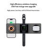 Зарядка Qi 3in1 Foldable Magnetic Wireless Charger XYJ X8 |Phone, Apple Watch, AirPods| black