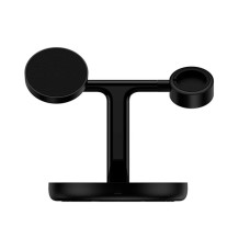 Зарядка Qi Baseus Swan 3-in-1 Wireless Magnetic Charging Bracket Universal version |20W| black