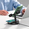 Зарядка Qi Baseus Swan 3-in-1 Wireless Magnetic Charging Bracket Universal version |20W| black