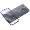 Зарядка Qi HOCO Outstanding 3-in-1 desktop folding magnetic wireless fast charger CQ22 |15W| metal-grey