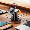 Зарядка Qi HOCO CQ20A Clever Clever PD65W 6-in-1 desktop fast charger black