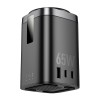 Зарядка Qi HOCO CQ20A Clever Clever PD65W 6-in-1 desktop fast charger black