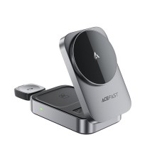 Зарядка Qi ACEFAST Desktop 3-in-1 Wireless Charging holder E22 |15W Max, 22.5W Total| black