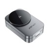 Зарядка Qi ACEFAST Desktop 3-in-1 Wireless Charging holder E22 |15W Max, 22.5W Total| black