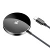Зарядка Qi2 ACEFAST desktop magnetic wireless charger with cable E24 |5-15W, 1.2m| grey
