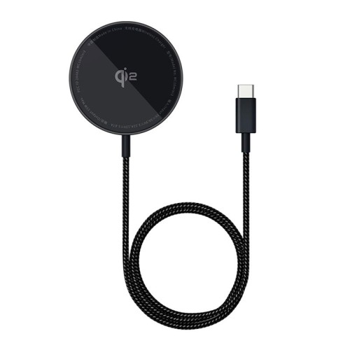 Зарядка Qi2 BASEUS Simple Mini4 Air Magnetic Wireless Charger |15W| black