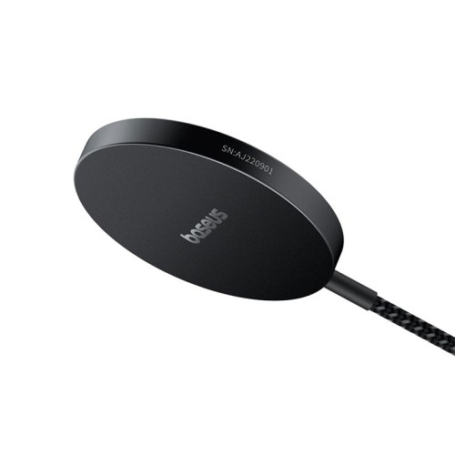 Зарядка Qi2 BASEUS Simple Mini4 Air Magnetic Wireless Charger |15W| black