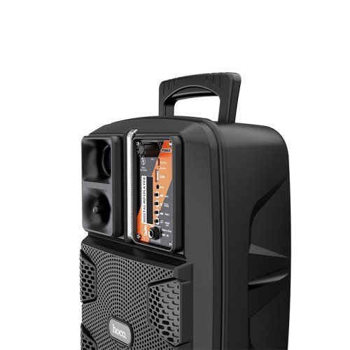 Акустика-караоке HOCO Dancer outdoor wireless speaker BS37 |3Hours, BT5.0, TWS, AUX/FM/USB| black