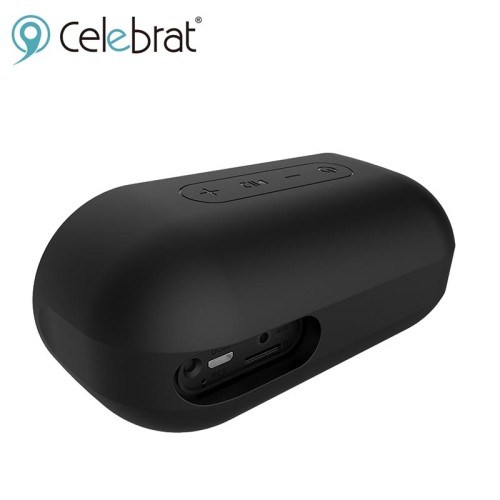 Акустика CELEBRAT TWS SP-2 |IPX7, AUX/TF/BT5.0, 5W| black