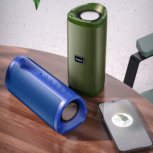 Акустика HOCO Bella sports True Wireless speaker IPX5 HC4 |BT, TWS, AUX, FM, TF, USB| grey