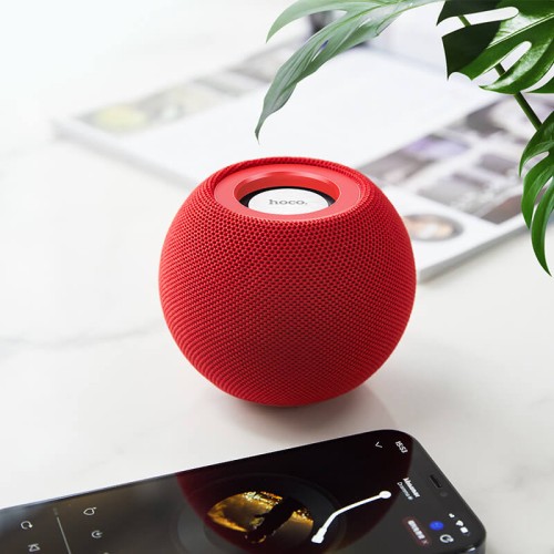 Акустика HOCO Deep sound sports BT speaker BS45 |BT5.0, TWS, FM, TF| red