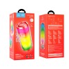 Акустика HOCO Pulsating colorful luminous HC8 |4Hours, BT5.0, TWS, 360° Sound, AUX, FM, TF, USB| red