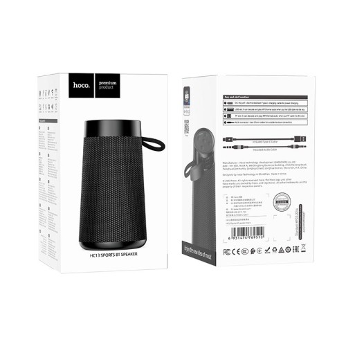 Акустика HOCO Sports BT speaker HC13 |BT5.0, USB/TF/AUX| blue