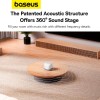 Акустика Baseus AeQur V2 Wireless Speaker Moon |BT5.0, 3EQ, 30h, TWS| white